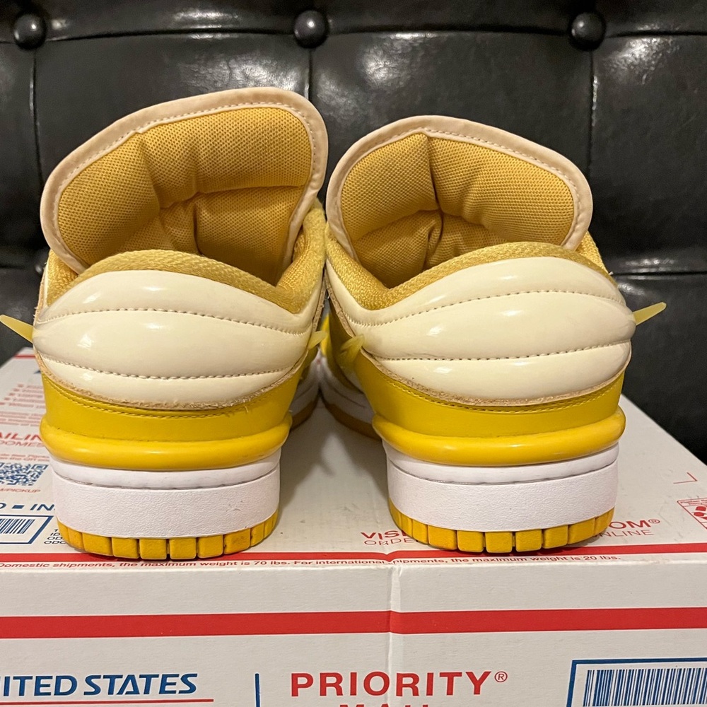 Women’s Nike Dunk Low Twist “Vivid Sulfur / Coconut Milk” Sz 11 - Picture 3 of 7